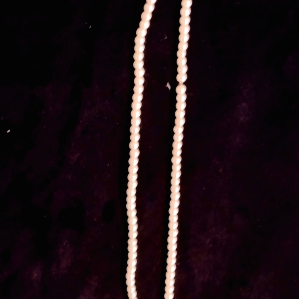 String of cultured pearls